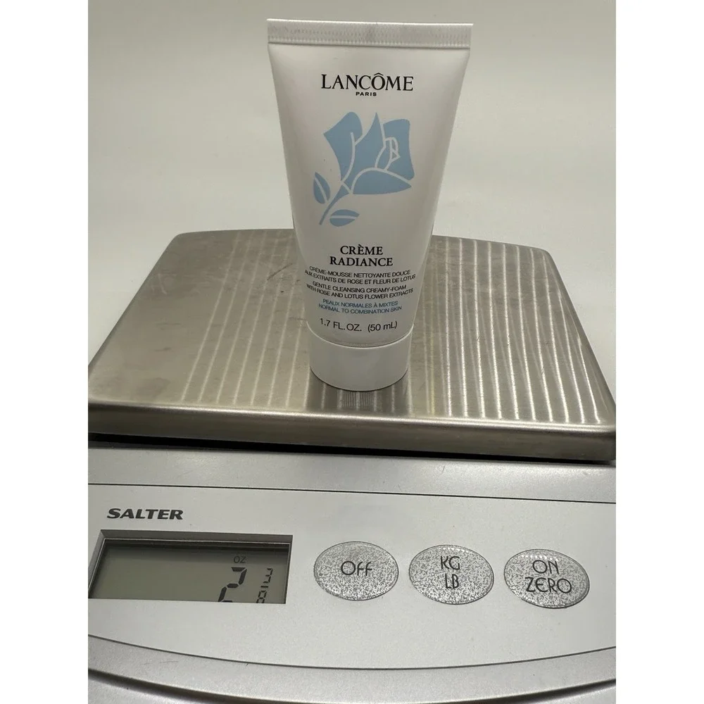 Lancome Creme Mousse Confort Comforting Cleanser & Crème Radiance 1.7FLOz 50mL e